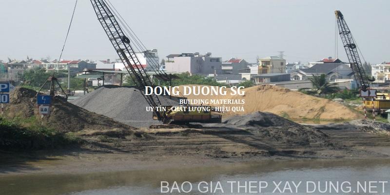 Báo giá cát đá xây dựng hàng ngày tại ĐÔNG DƯƠNG SG